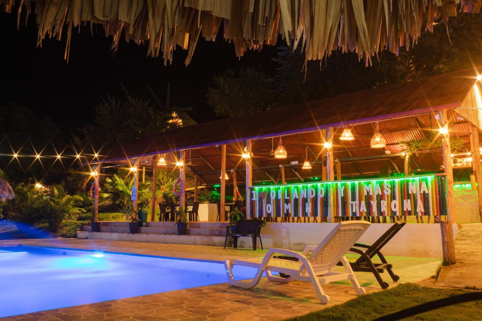 Cabañas Orlando y Más Na' Tayrona El Zaino Exterior foto